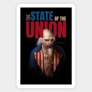 President Evil - State Of The Union Zombie Sticker